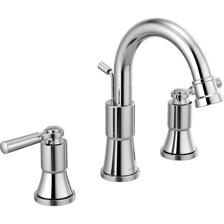 Peerless Faucets Westchester Widespread Bathroom Faucet with Drain